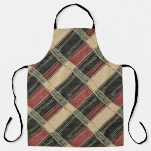 Tablier Cuisine Rustique Plaid