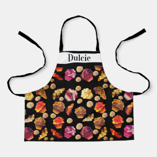 Tablier Cuisine Texte Personnalisé Muffins Croissants Cann