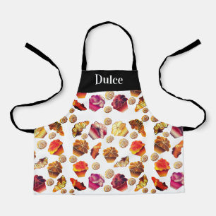 Tablier Cuisine Texte Personnalisé Muffins Croissants Cann