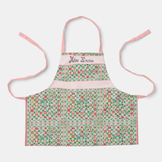 Tablier Cuisine vintage - Style Quilt - Petit