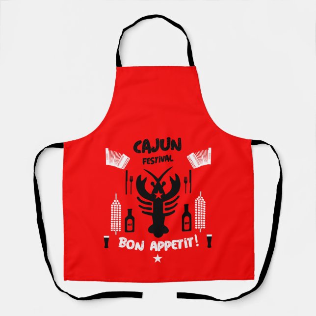 Tablier Cuisines Cajun et Créole (Recto)