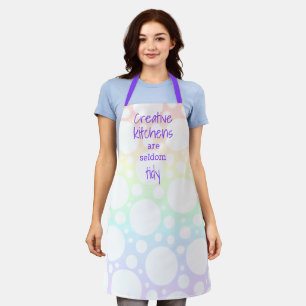 Tablier Cuisines créatives sont rarement Tidy Rainbow Apro