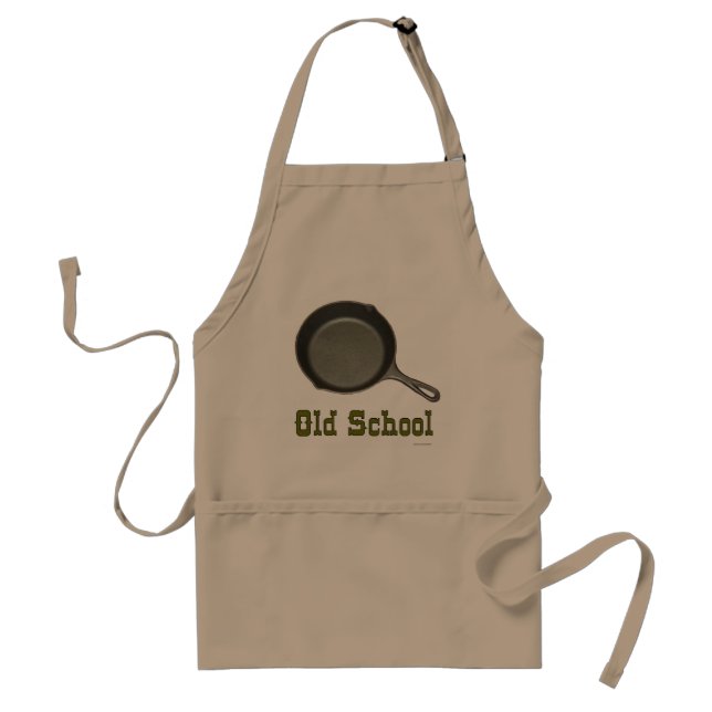 Tablier Cuisinier de vieille école (Devant)