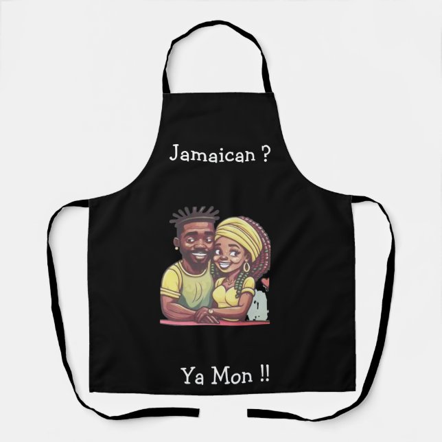 tablier cuisinier jamaïcain (Recto)