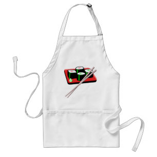 Tablier Cuisinier sushi personnalisé Apron 1 - Ajouter vo