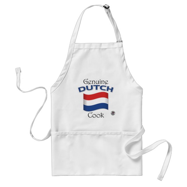 Tablier Cuisinier véritable de Néerlandais (Devant)