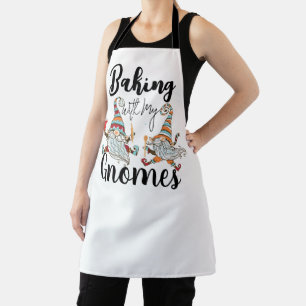 Tablier Cuisson avec mes Gnomes Moderne Funny Scandinave