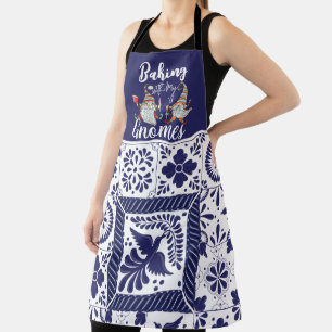 Tablier Cuisson avec mes Gnomes Moderne Funny Scandinave