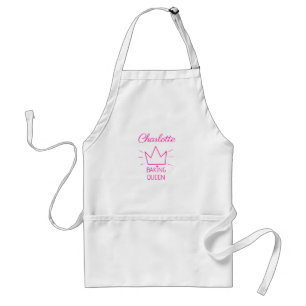 Tablier Cuisson customisée Queen Adult Apron