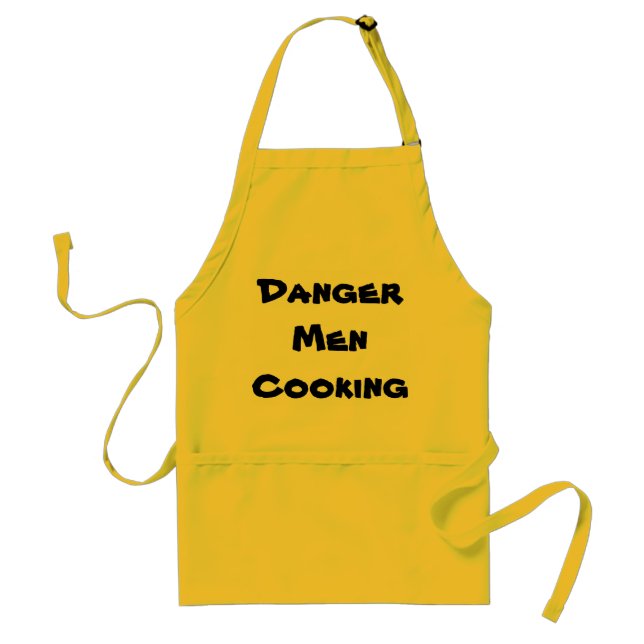 Tablier cuisson d'hommes de danger (Devant)