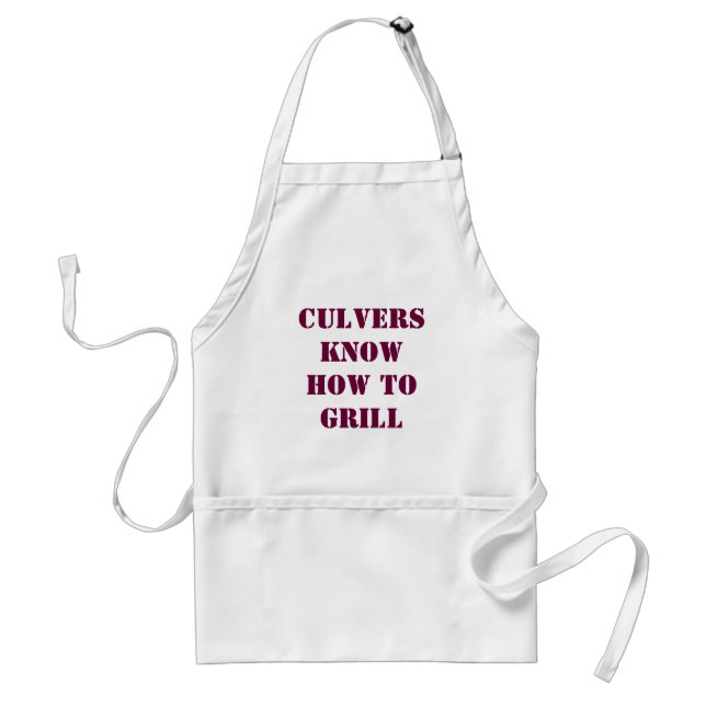 Tablier Culvers savent griller (Devant)