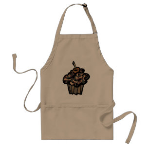 Tablier cupcake camouflé