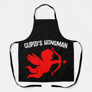 Tablier Cupid's Wingman mignonne femme marie de la Saint-V