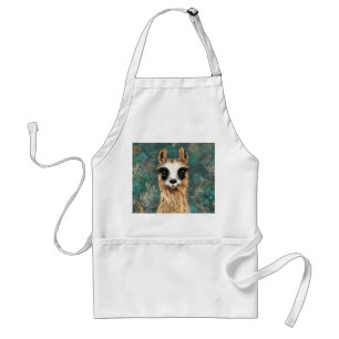 Tablier Curieuse Llama Bébée - Cute