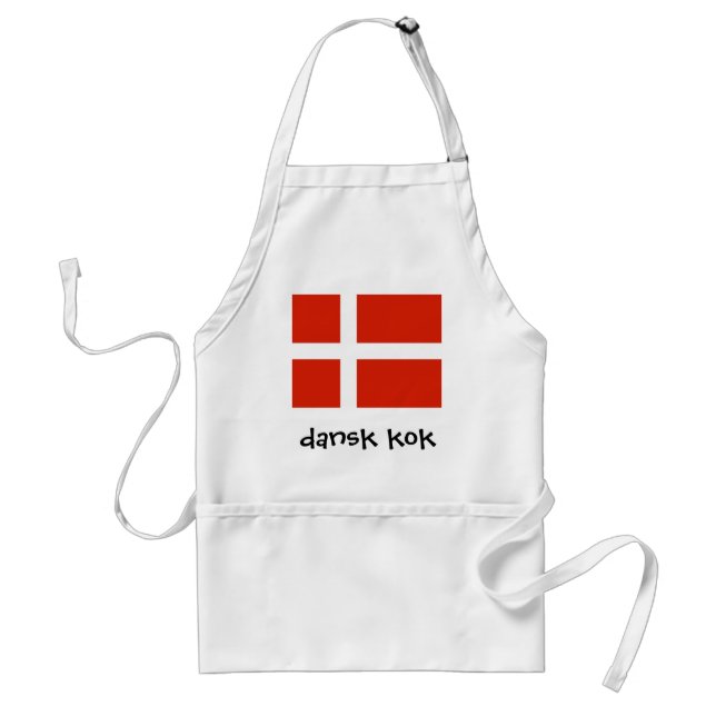Tablier Customisez votre Dannebrog ! (Devant)