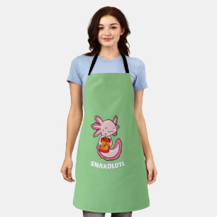 Tablier Cute Axolotl Lover Snaxolotl Kawaii