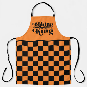 Tablier Cute Baking King mot art