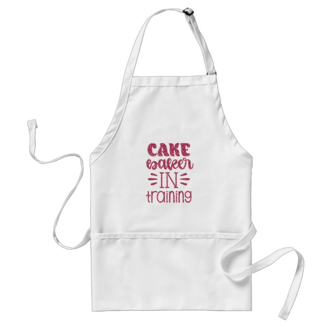 Tablier Cute Boulin De Gâteau Dans L'Aire De Cuisson (Devant)