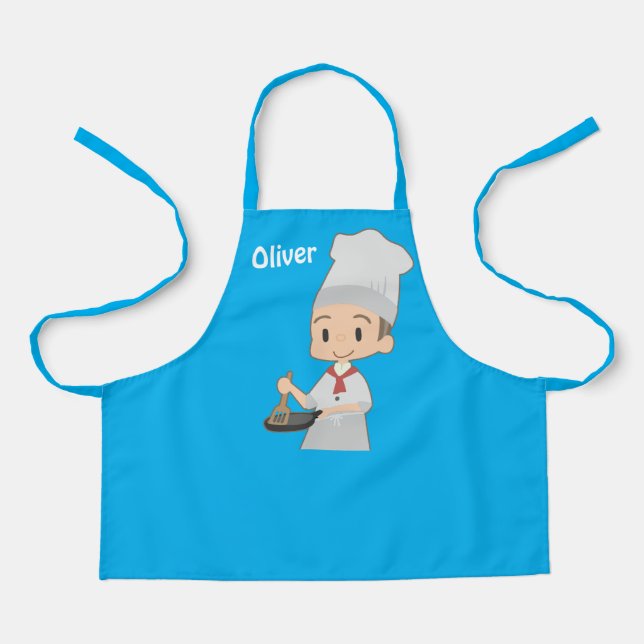 Tablier Cute Boy Chef (Recto)