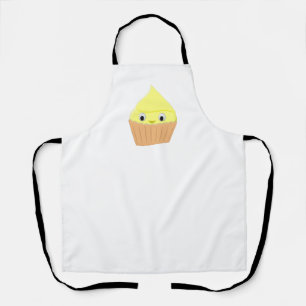 Tablier Cute caricature Citron Cupcake Apron