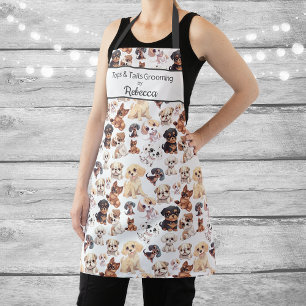 Tablier Cute Chien Chien Motif
