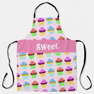 Tablier Cute Cupcakes Deluxe Motif