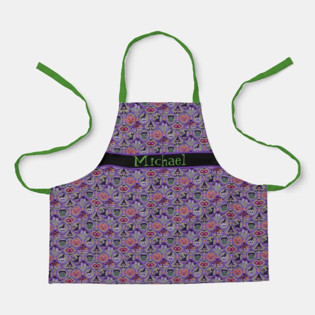 Tablier Cute Halloween (Recto)