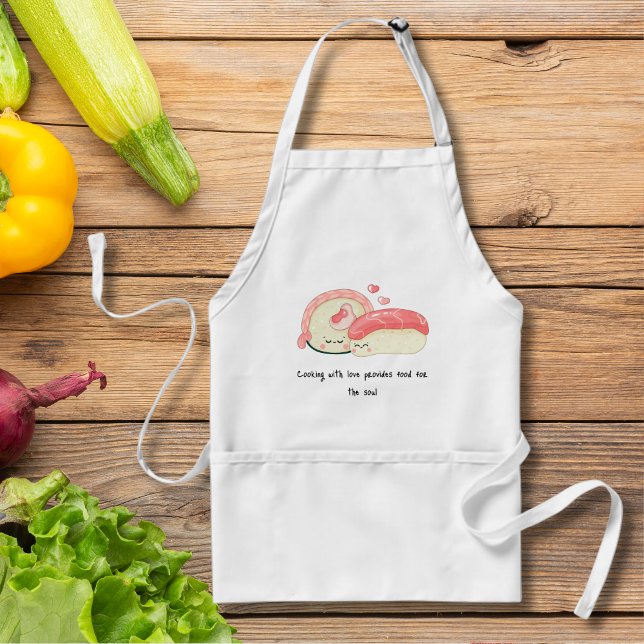 Tablier Cute Kawaii Sushi (Créateur téléchargé)