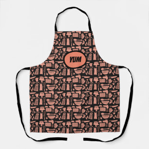 Tablier Cute Kitschy Retro Style Vintage Fifties Cuisine