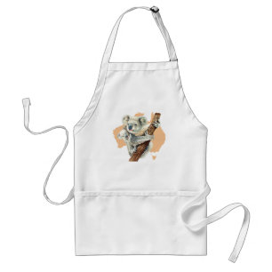 Tablier Cute Koala Maman et bébé