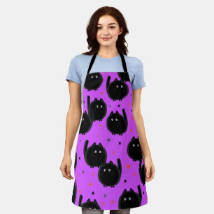 Tablier Cute Motif des chats Halloween