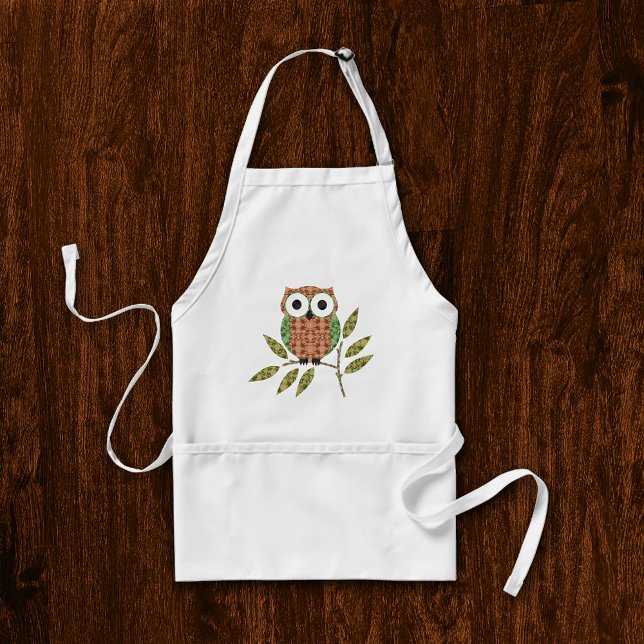 Tablier Cute Owl Cuisine Apron (Créateur téléchargé)