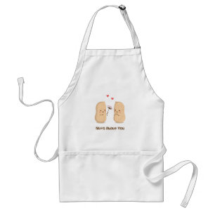 Tablier Cute Peanuts Nuts Sur Vous Pun Amour Humour