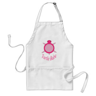 Tablier Cute Pink Turtle Baby Cuisine Apron