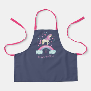 Tablier Cute Rainbow Unicorn