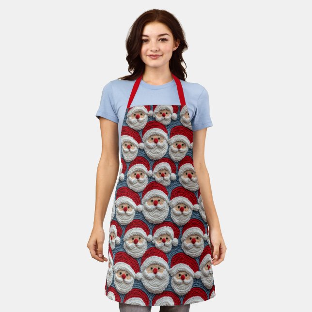 Tablier Cute santa claus motif (Porté)