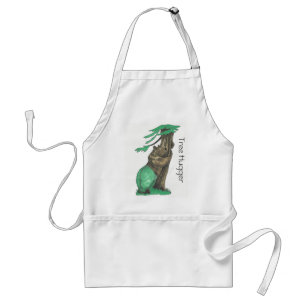 Tablier Cute Tree Accrocher Ours Scene Tree Hugger