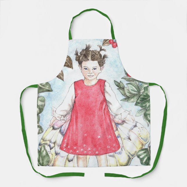 Tablier Cute Winter Fairy Apron (Recto)