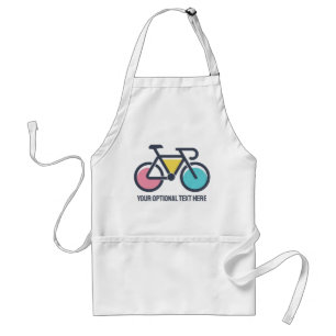 Tablier Cyclisme de texte personnalisé
