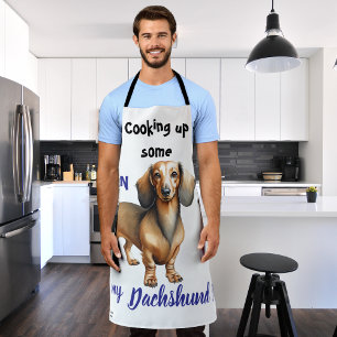 Tablier Dachshund Brun Domestique
