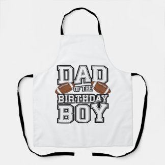 Tablier Dad of the Birthday Boy Football Lover Family birt