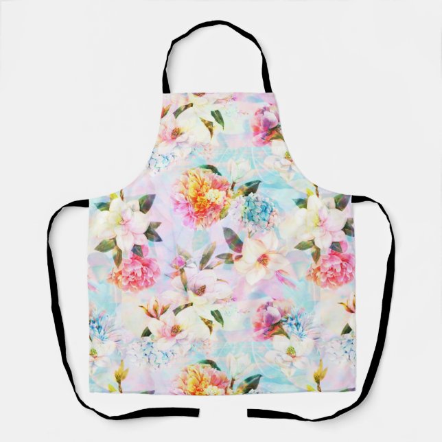 Tablier Dainty Pastel Floral Apron (Recto)