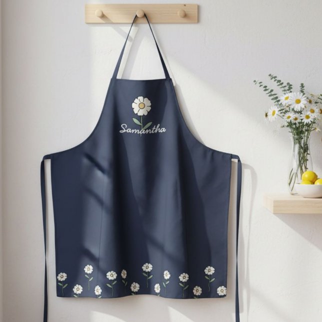 Tablier Daisy Baking Apron - Personalized Accessory  (Créateur téléchargé)