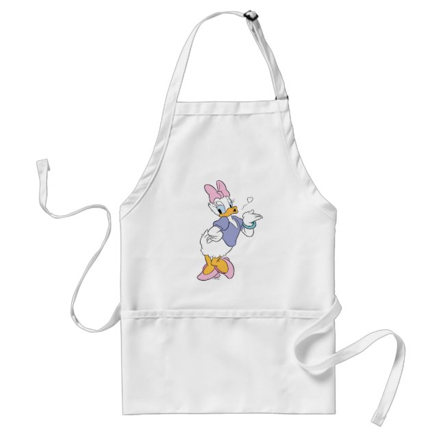 Tablier Daisy Duck envoie un baiser (Devant)