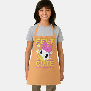Tablier Daisy Duck "Mignonne" Graphisme Floral Rétro