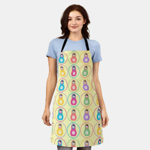 Tablier Daisyflower Matryoshka