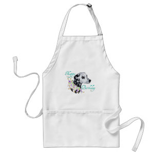 Tablier Dalmatien Joyeux Anniversaire