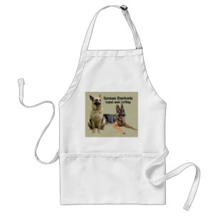 Tablier d'amis de berger allemand