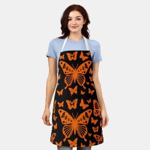 Tablier Danse papillon en orange