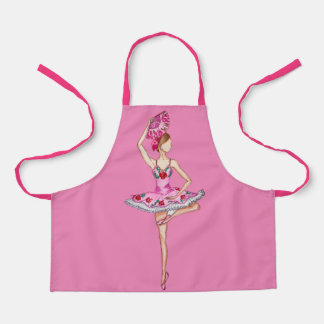 Tablier Danseur de ballet Ballerina avec ventilateur à mai